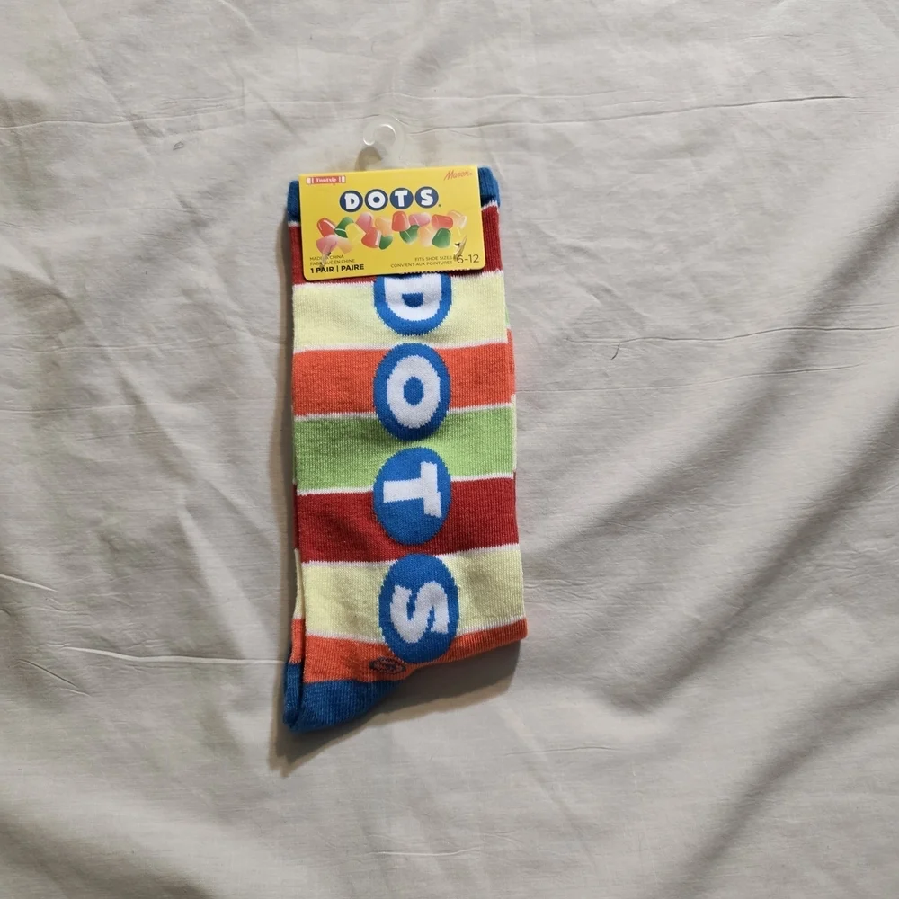 Novelty Colorful Striped Dots Candy Socks Unisex